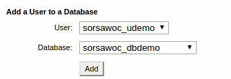 user database