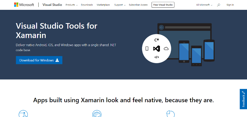 visual studio xamarin