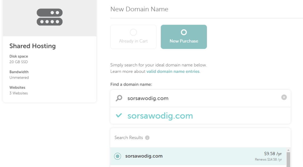 namecheap search domain
